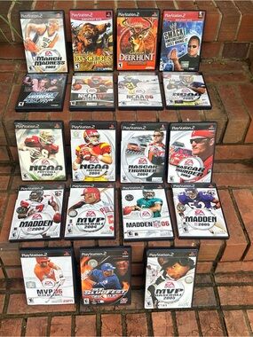 Sony PlayStation 2 Games Collection